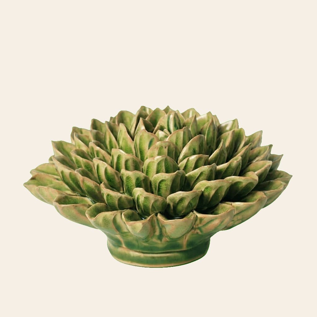 Green Zinnia - side view